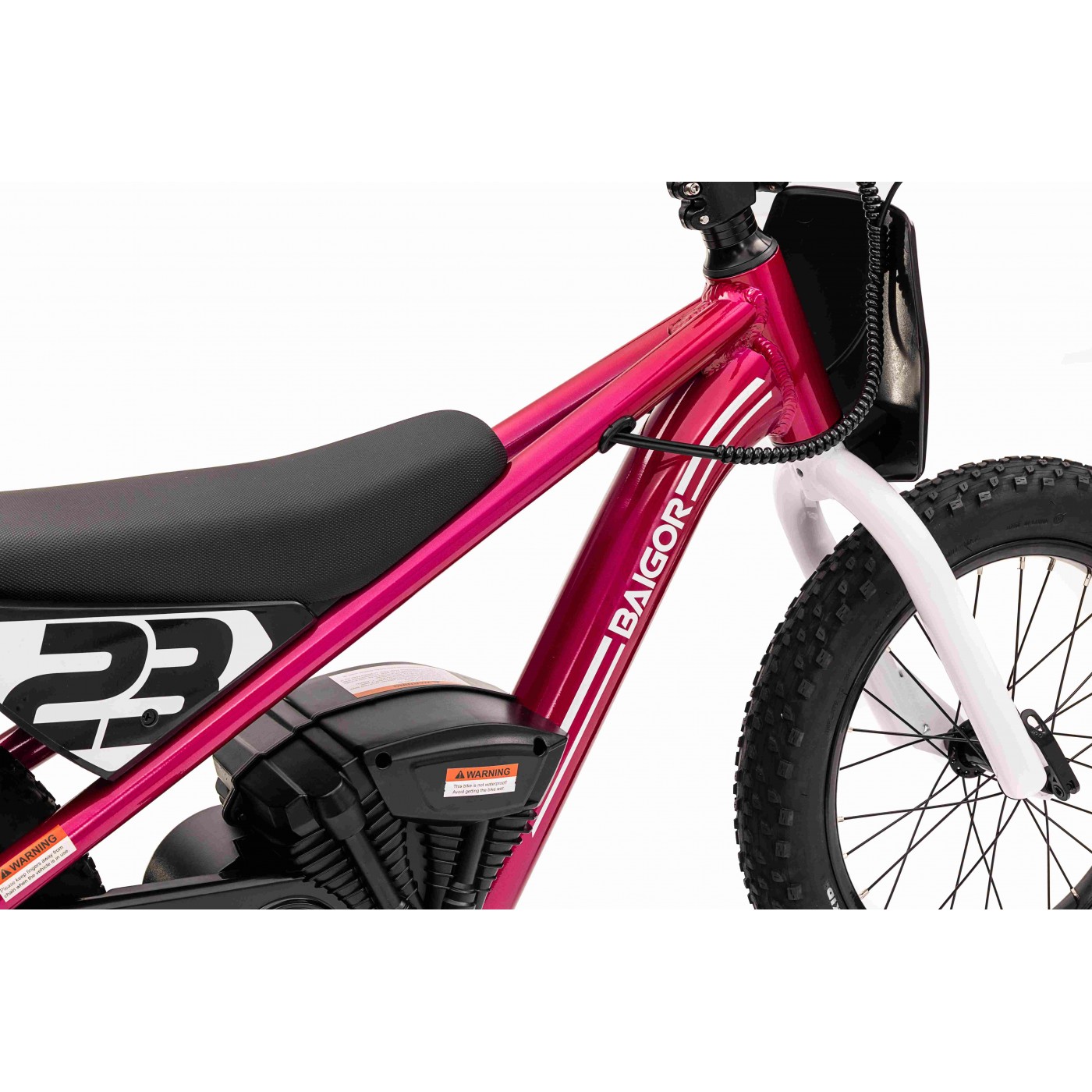 Motocykl BAIGOR 23 PRO Růžový