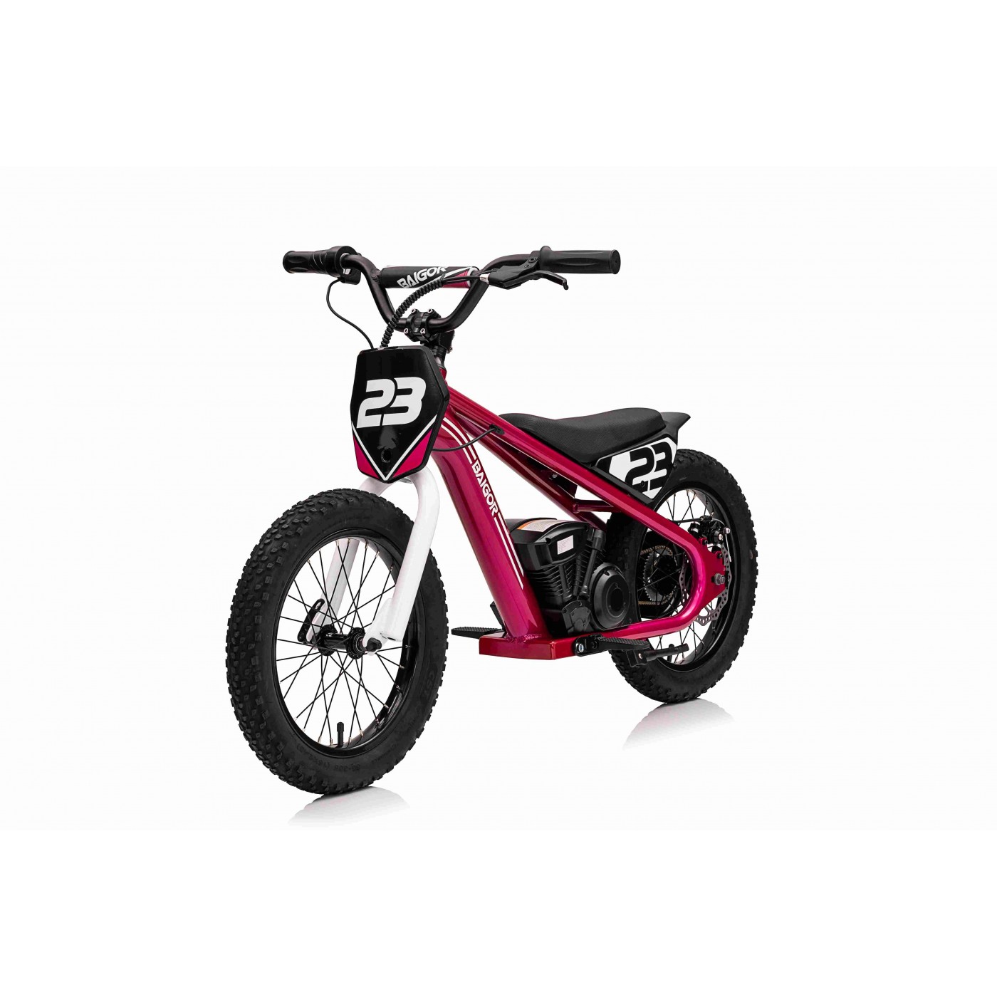 Motocykl BAIGOR 23 PRO Růžový