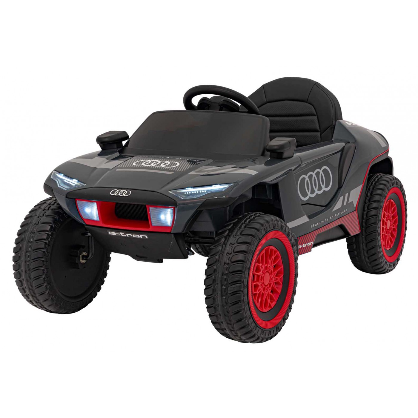 Vozidlo Audi RSQ E-TRON šedé