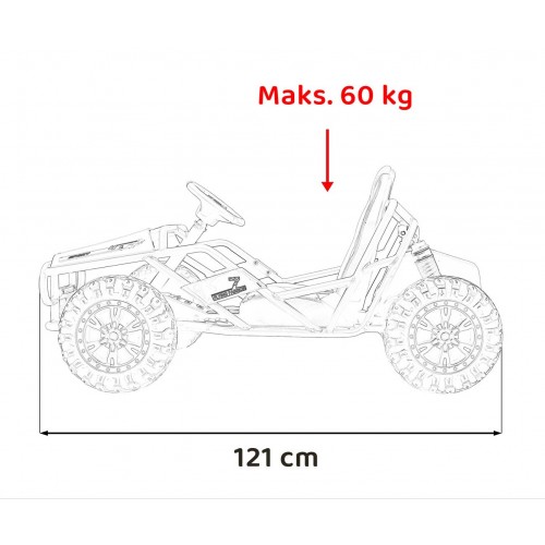 copy of Pojazd ATV CAN-AM Maverick Pomaranczowy