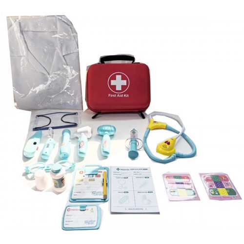 Bohatě vybavený kufr Little Doctor's