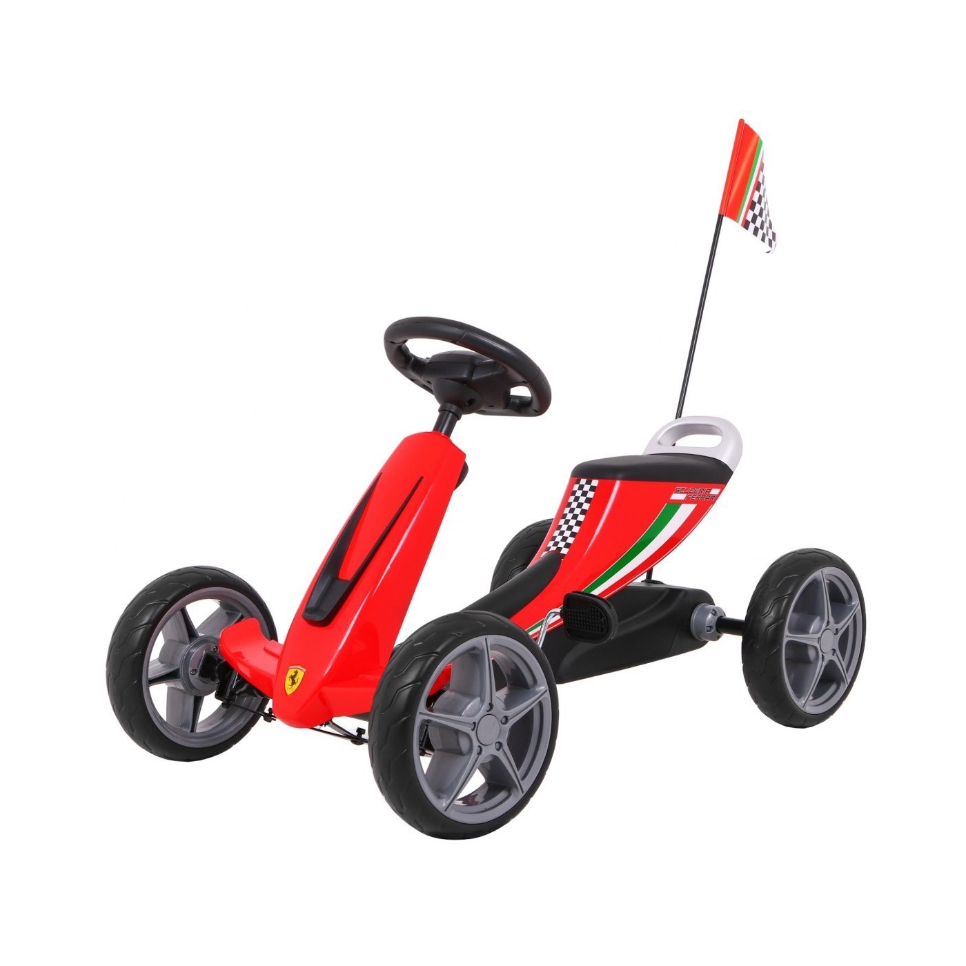 Motokára Ferrari červená