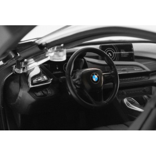 BMW i8 bílé RASTAR model 1:14  auto na dálkové ovládání + 2,4 GHz dálkové ovládání