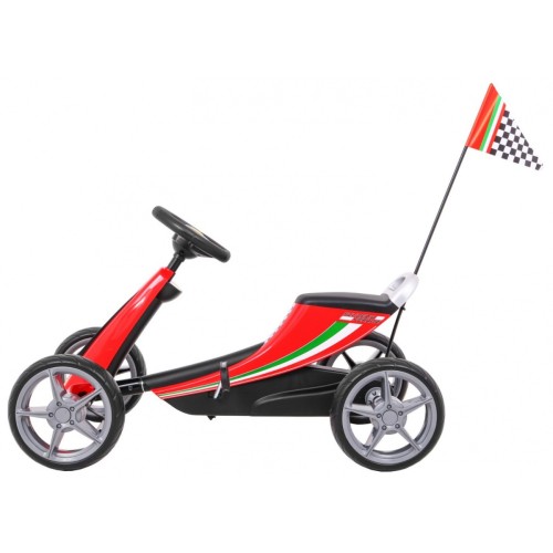 Motokára Ferrari červená