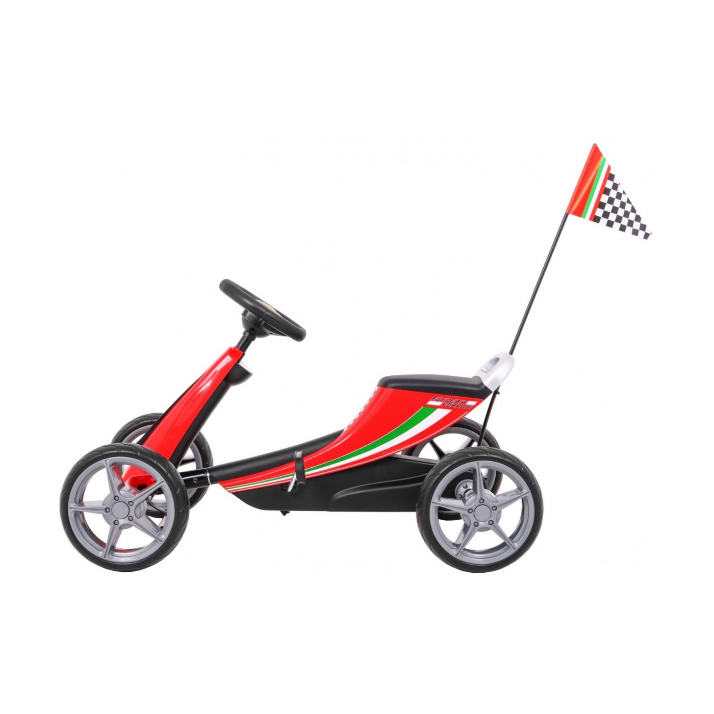 Motokára Ferrari červená