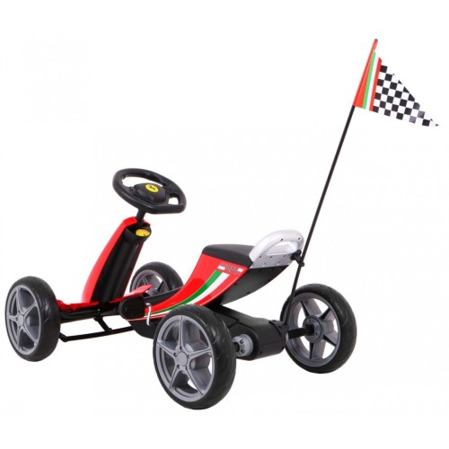 Motokára Ferrari červená
