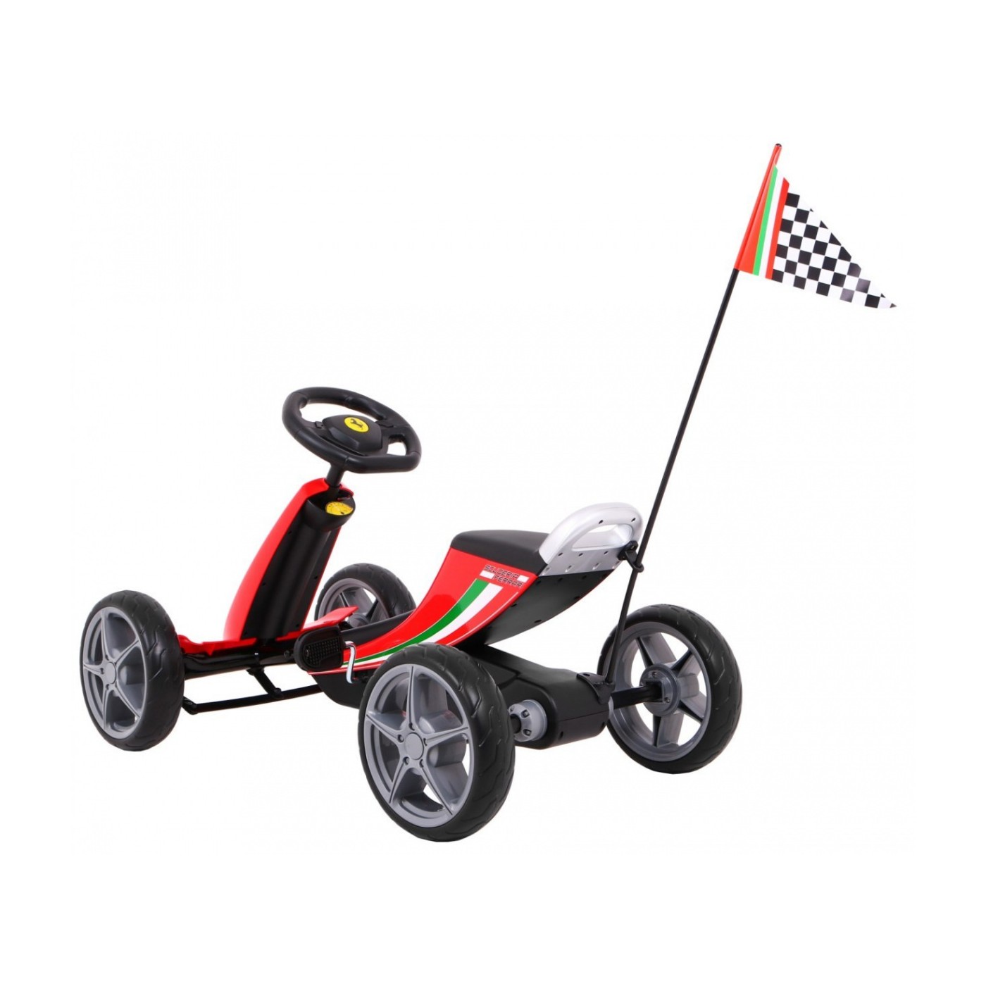 Motokára Ferrari červená