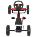 Motokára Ferrari červená