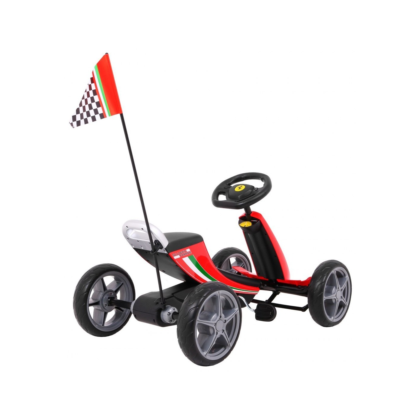 Motokára Ferrari červená