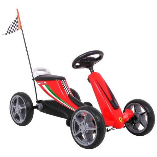 Motokára Ferrari červená