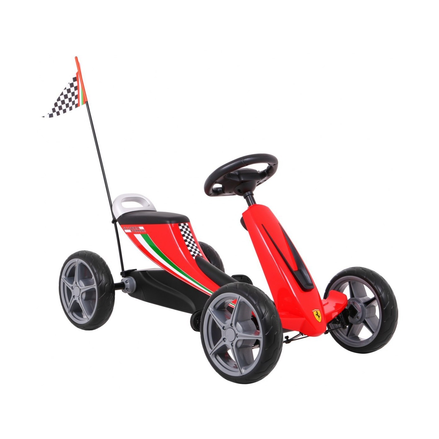 Motokára Ferrari červená