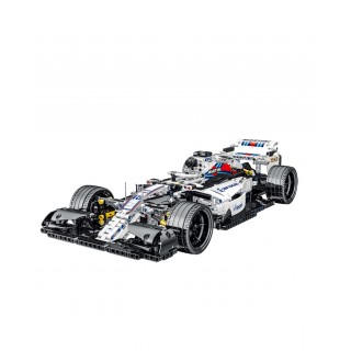 Bolid F1 Block Set Bílá 1152 ks.