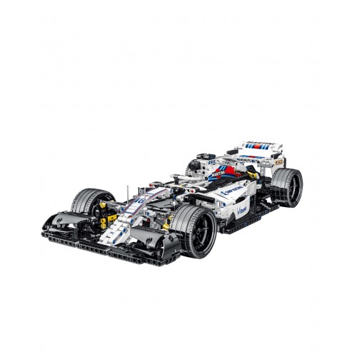 Bolid F1 Block Set Bílá 1152 ks.