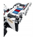 Bolid F1 Block Set Bílá 1152 ks.