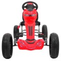 Grand Ride Kart 3 + na pedály pro děti + červená EVA kola nastavení sedadla ruční brzda