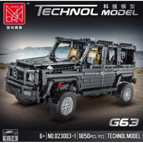 Sada Off-Road autobloků černá 1850 ks.