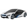 BMW i8 bílé RASTAR model 1:24  auto na dálkové ovládání + 2,4 GHz dálkové ovládání