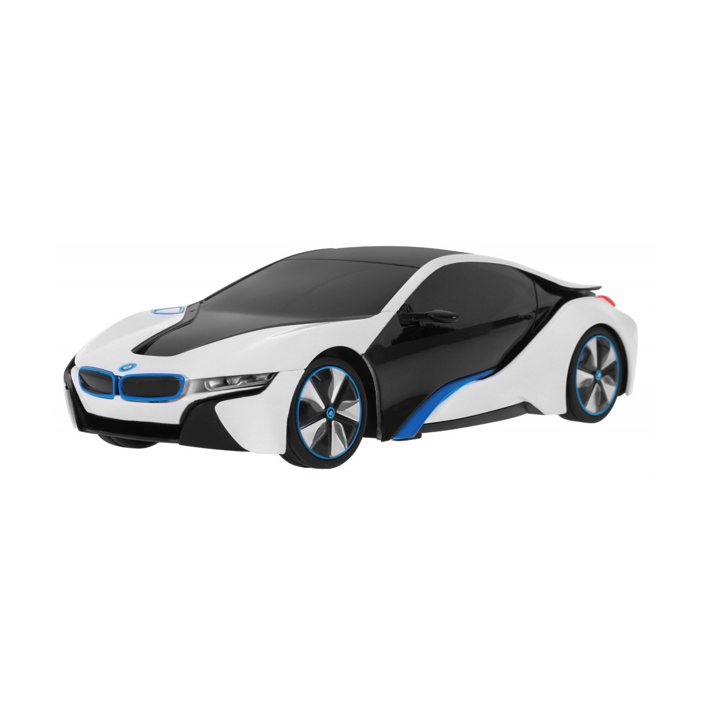 BMW i8 bílé RASTAR model 1:24  auto na dálkové ovládání + 2,4 GHz dálkové ovládání