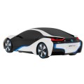 BMW i8 bílé RASTAR model 1:24  auto na dálkové ovládání + 2,4 GHz dálkové ovládání