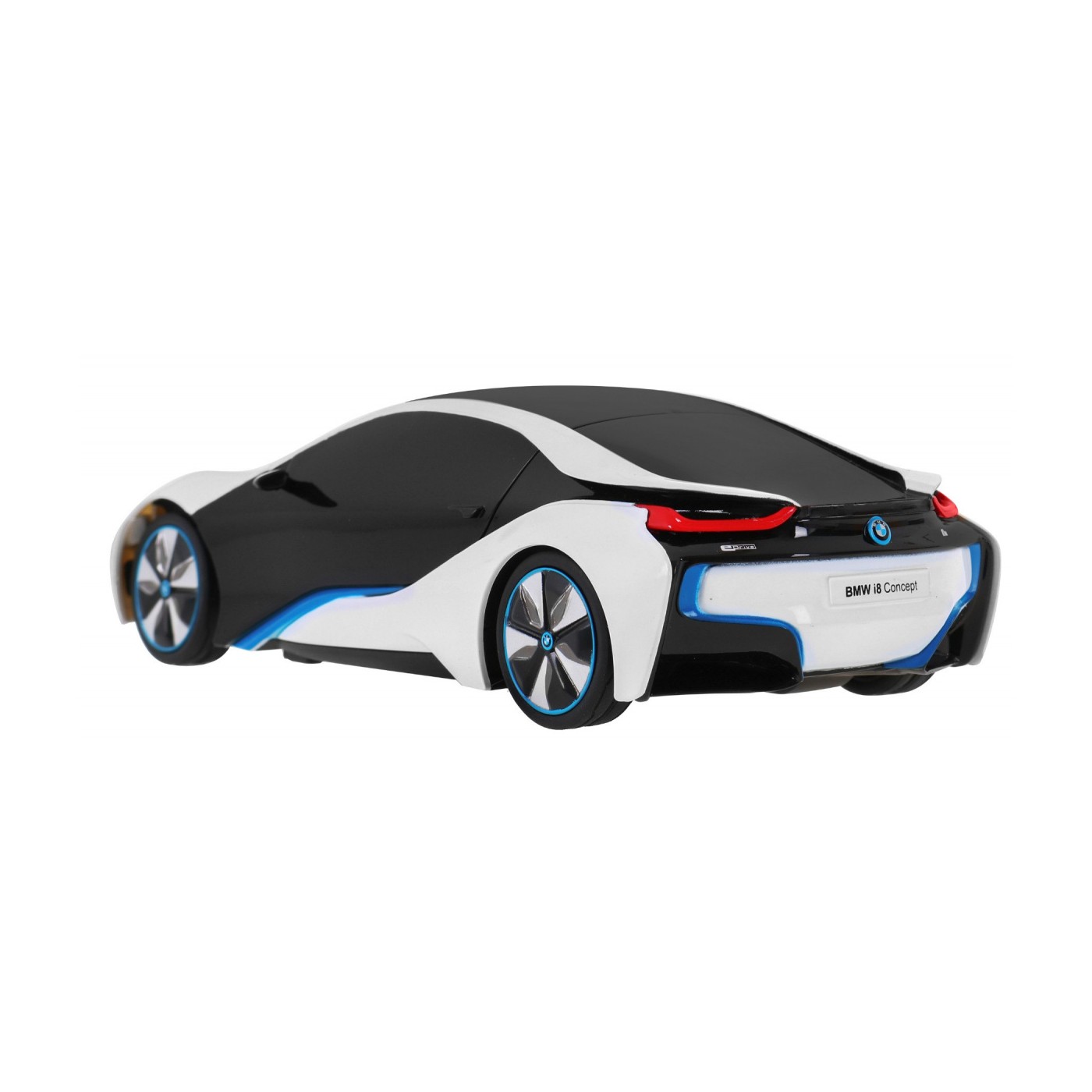 BMW i8 bílé RASTAR model 1:24  auto na dálkové ovládání + 2,4 GHz dálkové ovládání