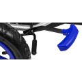 Gokart Full Ahead AIR na pedály pro děti 3+ modrá + nastavení sedadla + nafouknutá kola + ruční brzda