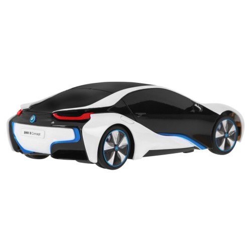 BMW i8 bílé RASTAR model 1:24  auto na dálkové ovládání + 2,4 GHz dálkové ovládání