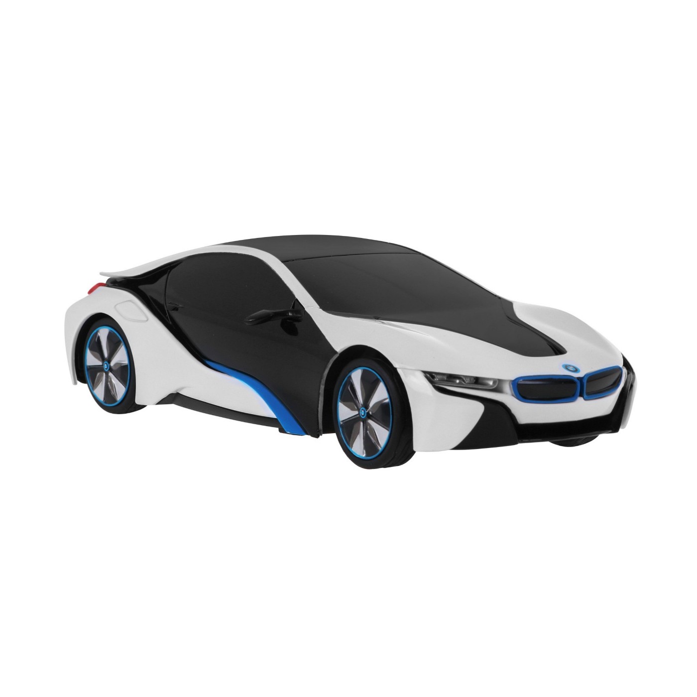 BMW i8 bílé RASTAR model 1:24  auto na dálkové ovládání + 2,4 GHz dálkové ovládání