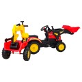 Traktorové rýpadlo s motokárou s přívěsem + příslušenství