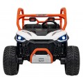 Vozidlo Farmer Truck UTV Racing Bílý