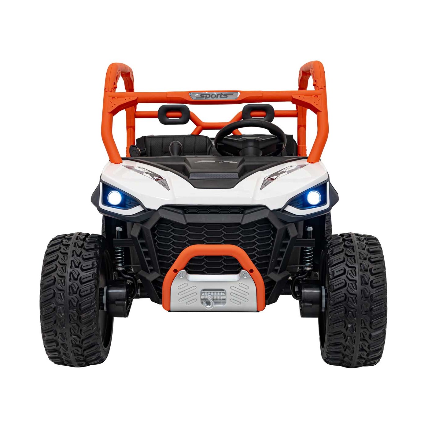 Vozidlo Farmer Truck UTV Racing Bílý