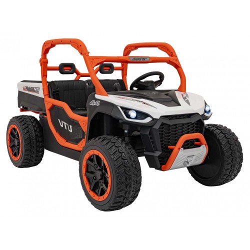 Vozidlo Farmer Truck UTV Racing Bílý
