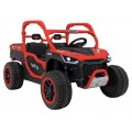 Vozidlo Farmer Truck UTV Racing Červený