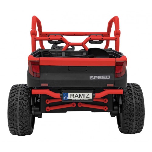 Vozidlo Farmer Truck UTV Racing Červený