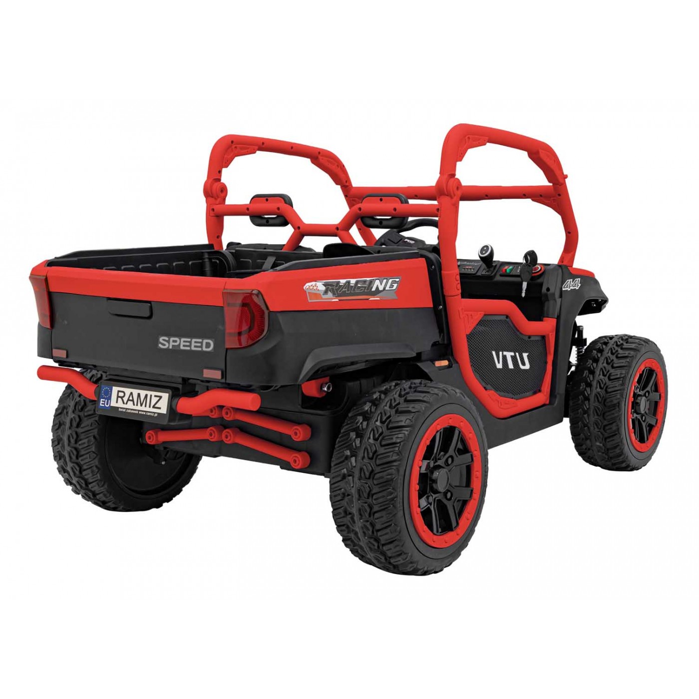 Vozidlo Farmer Truck UTV Racing Červený