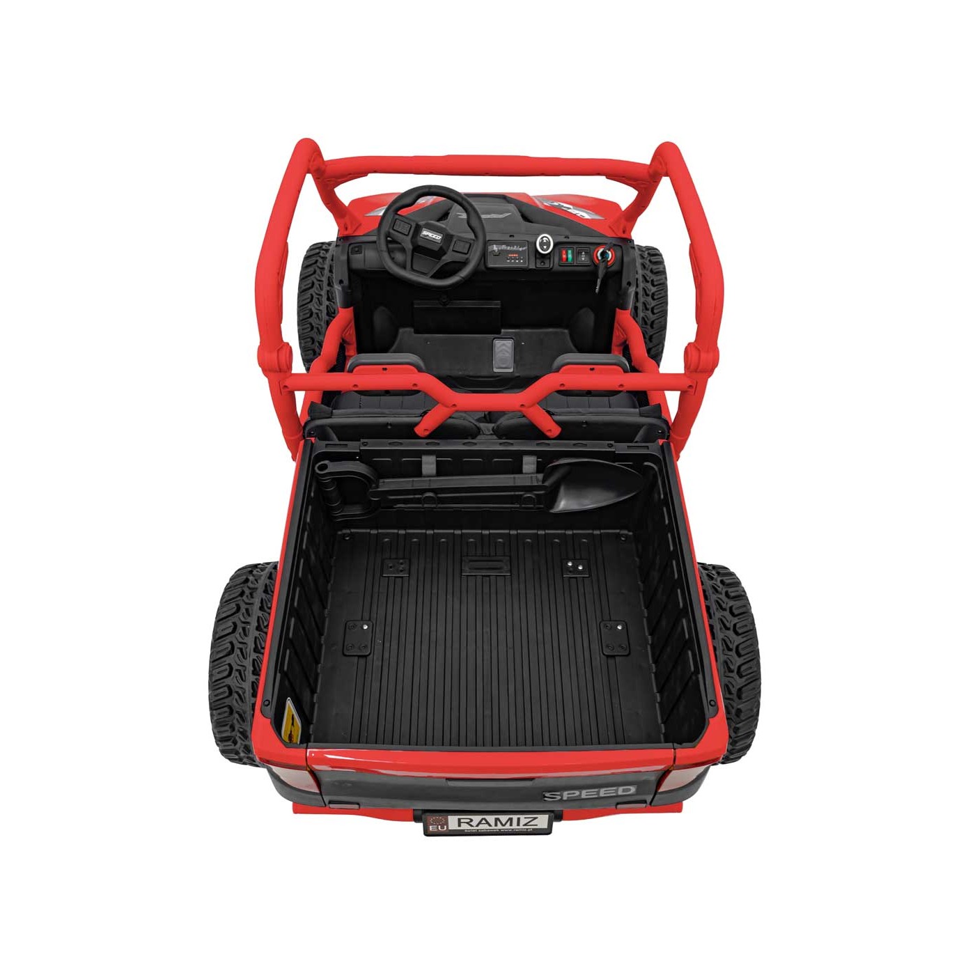 Vozidlo Farmer Truck UTV Racing Červený