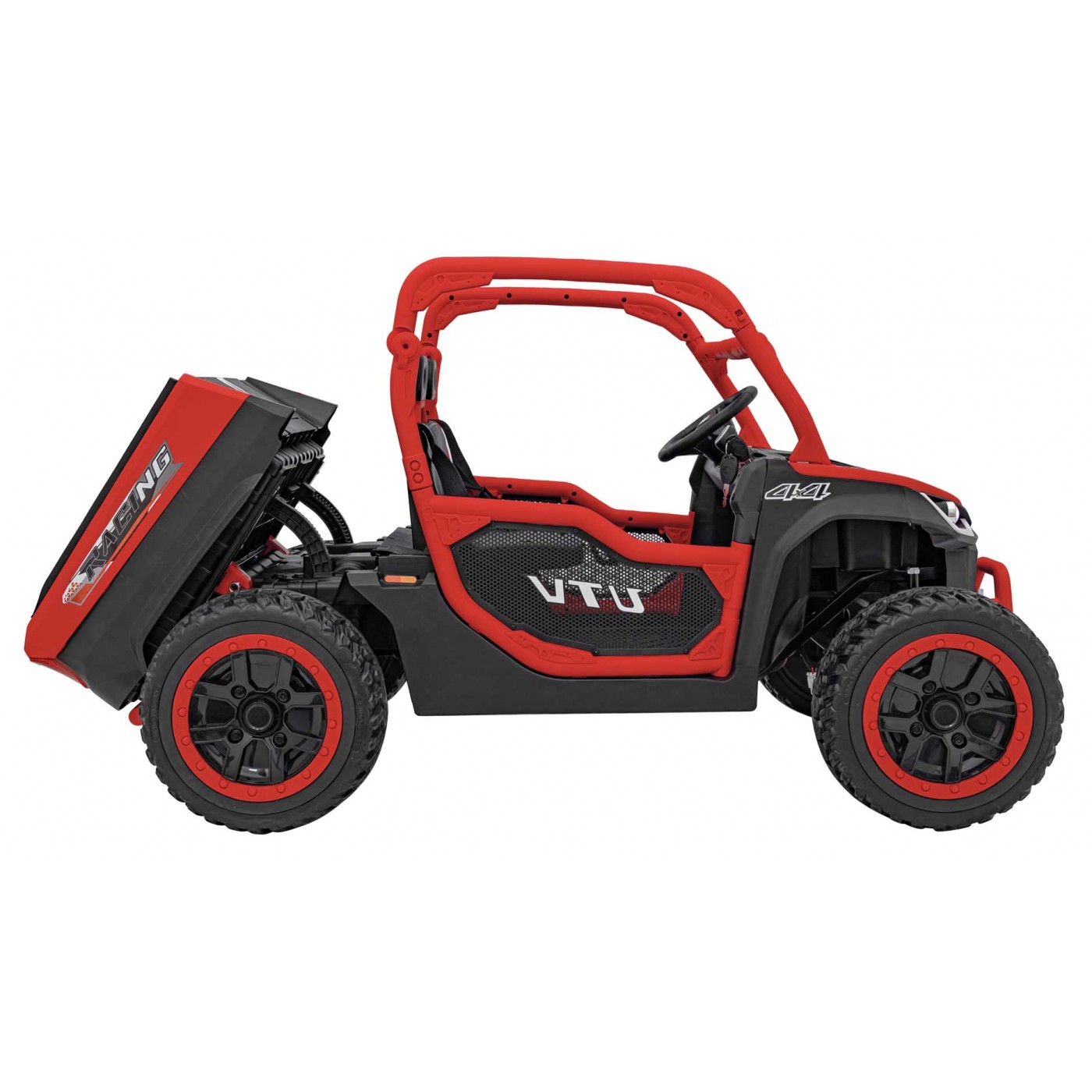 Vozidlo Farmer Truck UTV Racing Červený