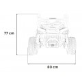 Vozidlo Farmer Truck UTV Racing Modré