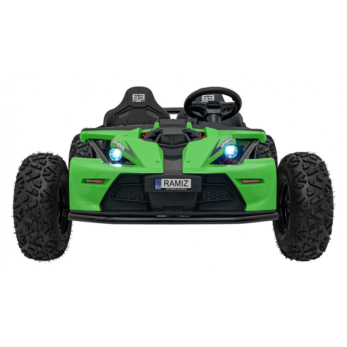 Vozidlo GENERAL 63 Zelená