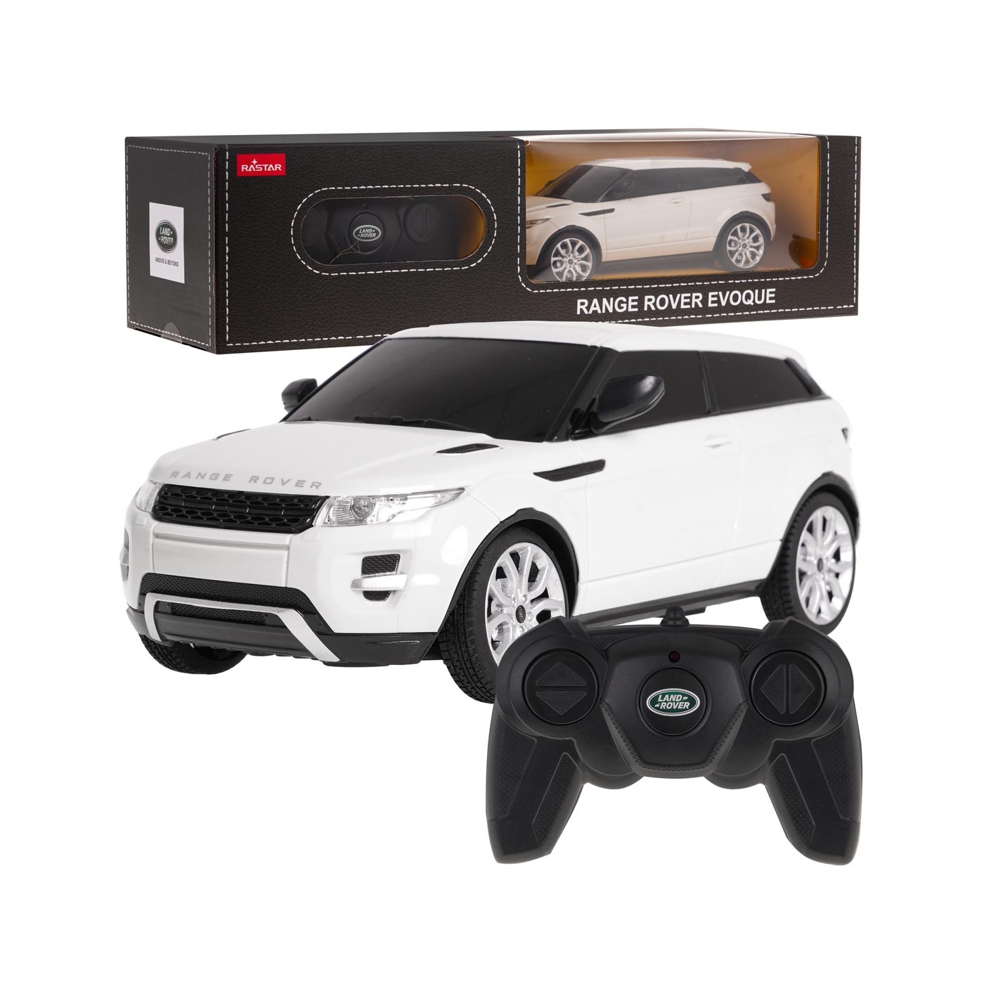 R/C 1:24 Range Rover Evoque White RASTAR