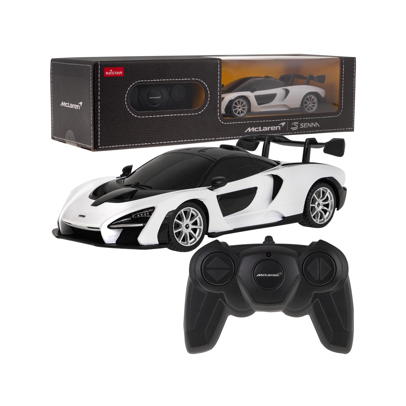 R/C 1:24 McLaren Senna White RASTAR
