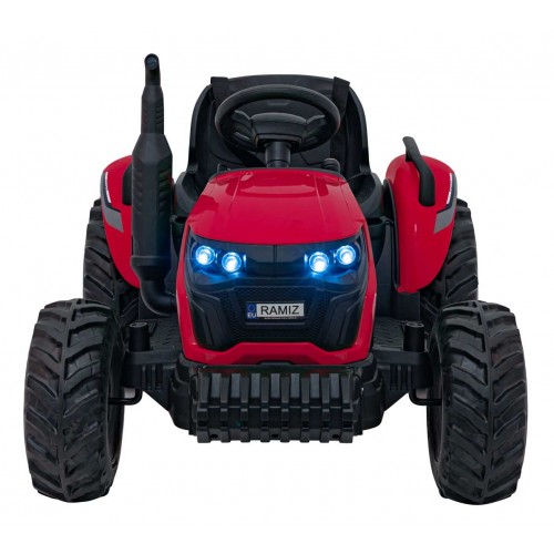 Vozidlo Traktor GROW 1804 Červený