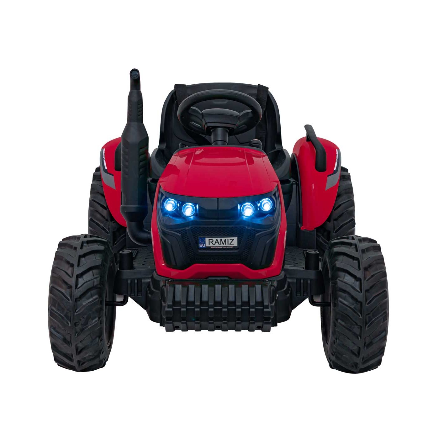 Vozidlo Traktor GROW 1804 Červený