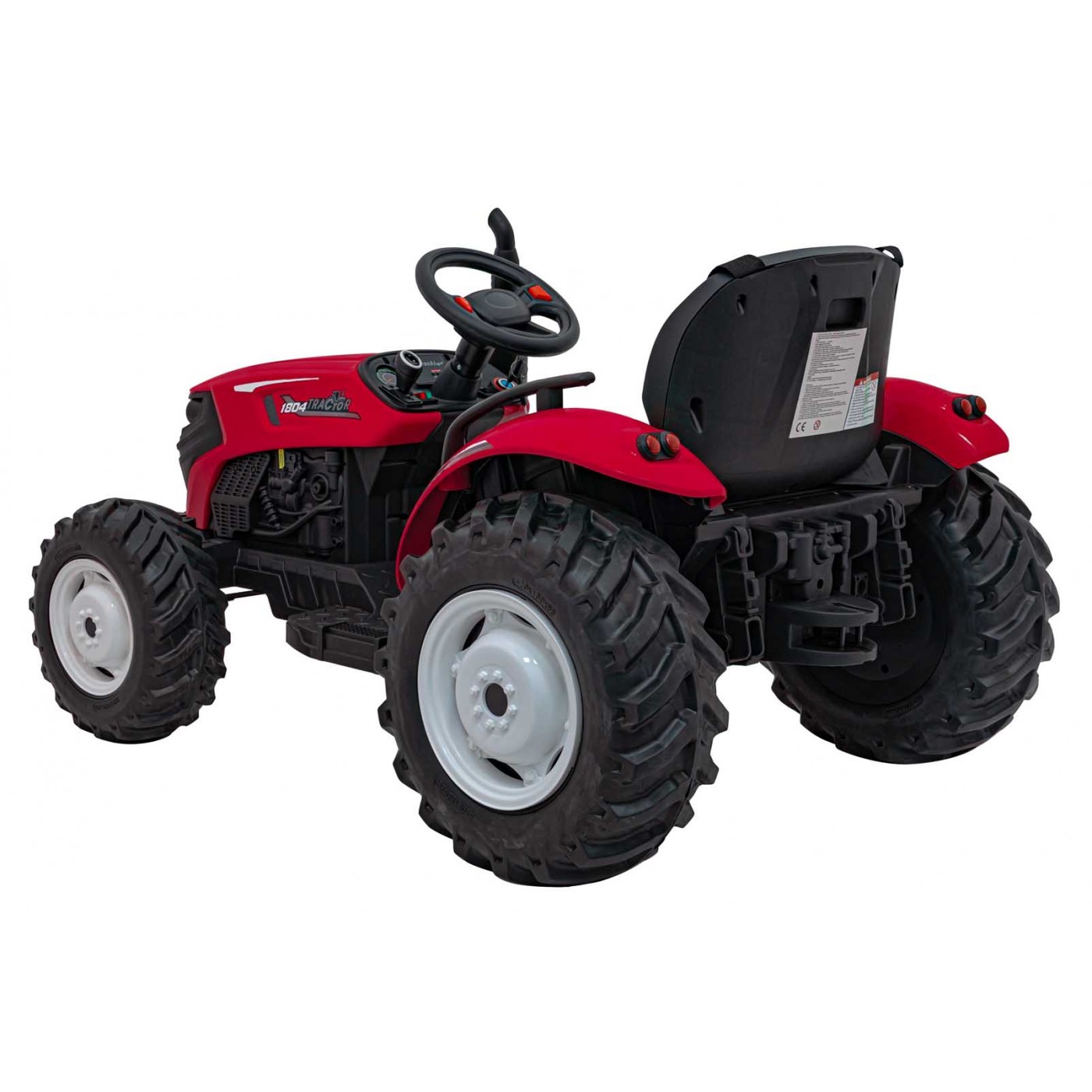 Vozidlo Traktor GROW 1804 Červený
