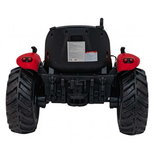 Vozidlo Traktor GROW 1804 Červený
