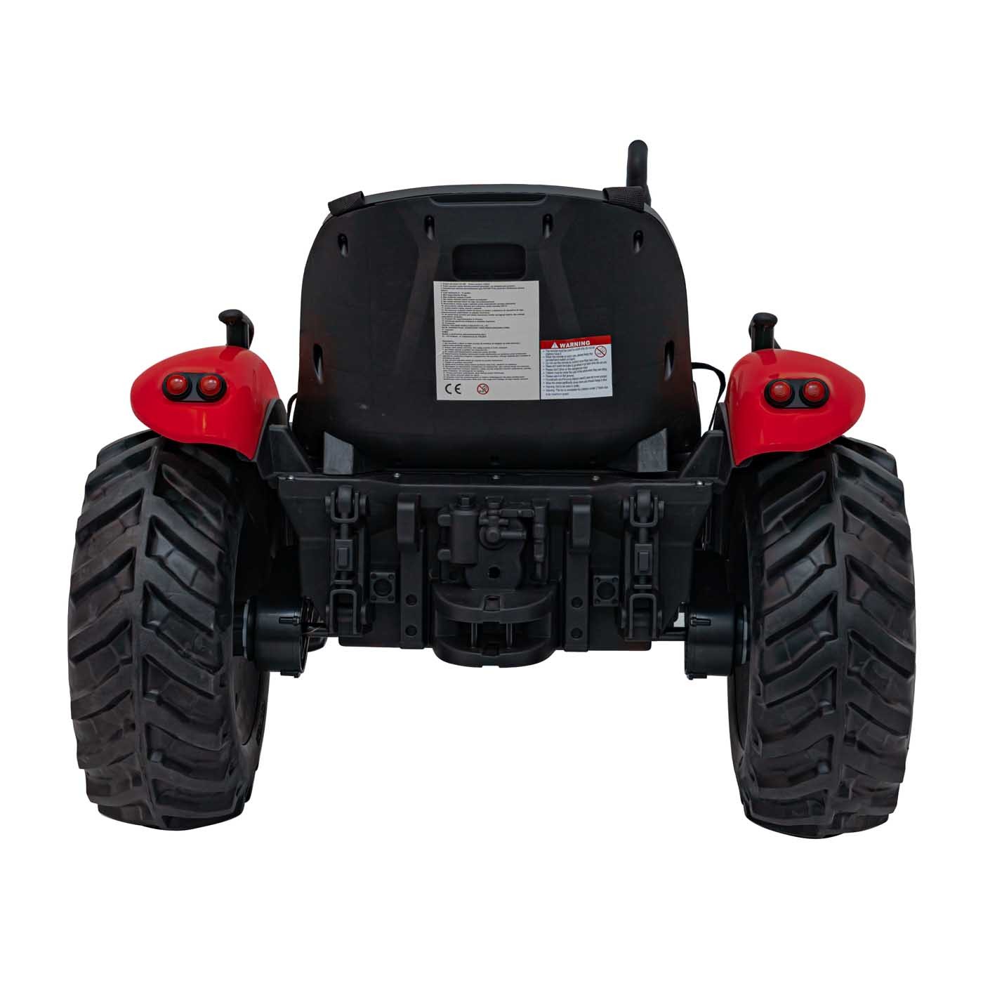 Vozidlo Traktor GROW 1804 Červený