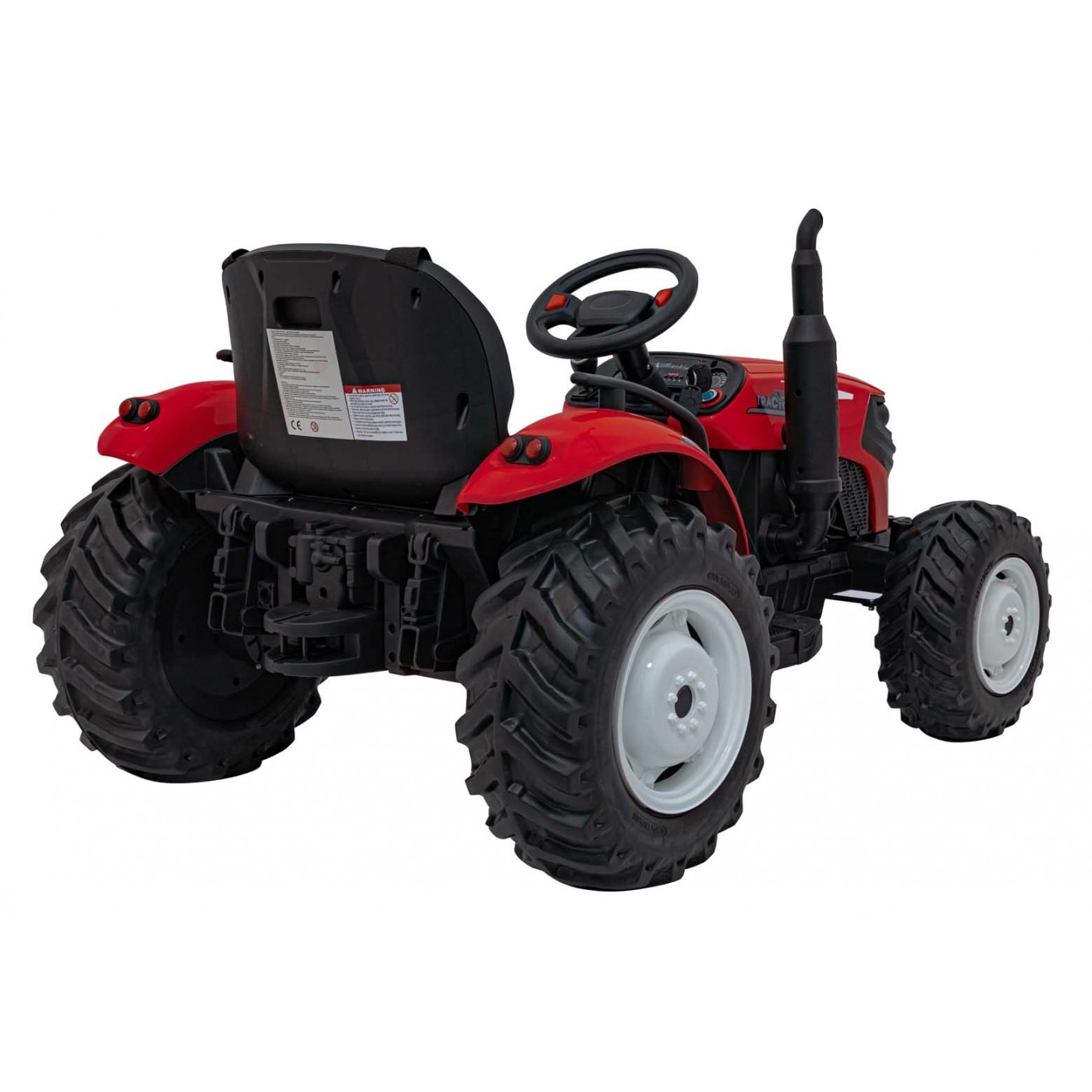 Vozidlo Traktor GROW 1804 Červený