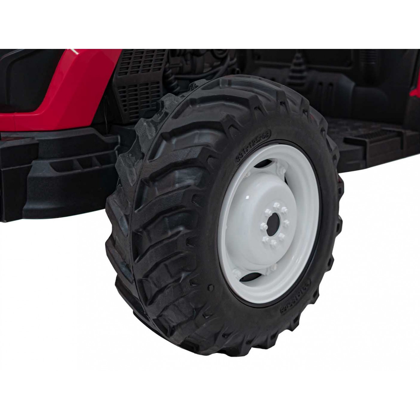 Vozidlo Traktor GROW 1804 Červený