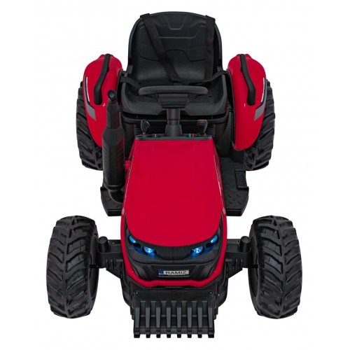 Vozidlo Traktor GROW 1804 Červený