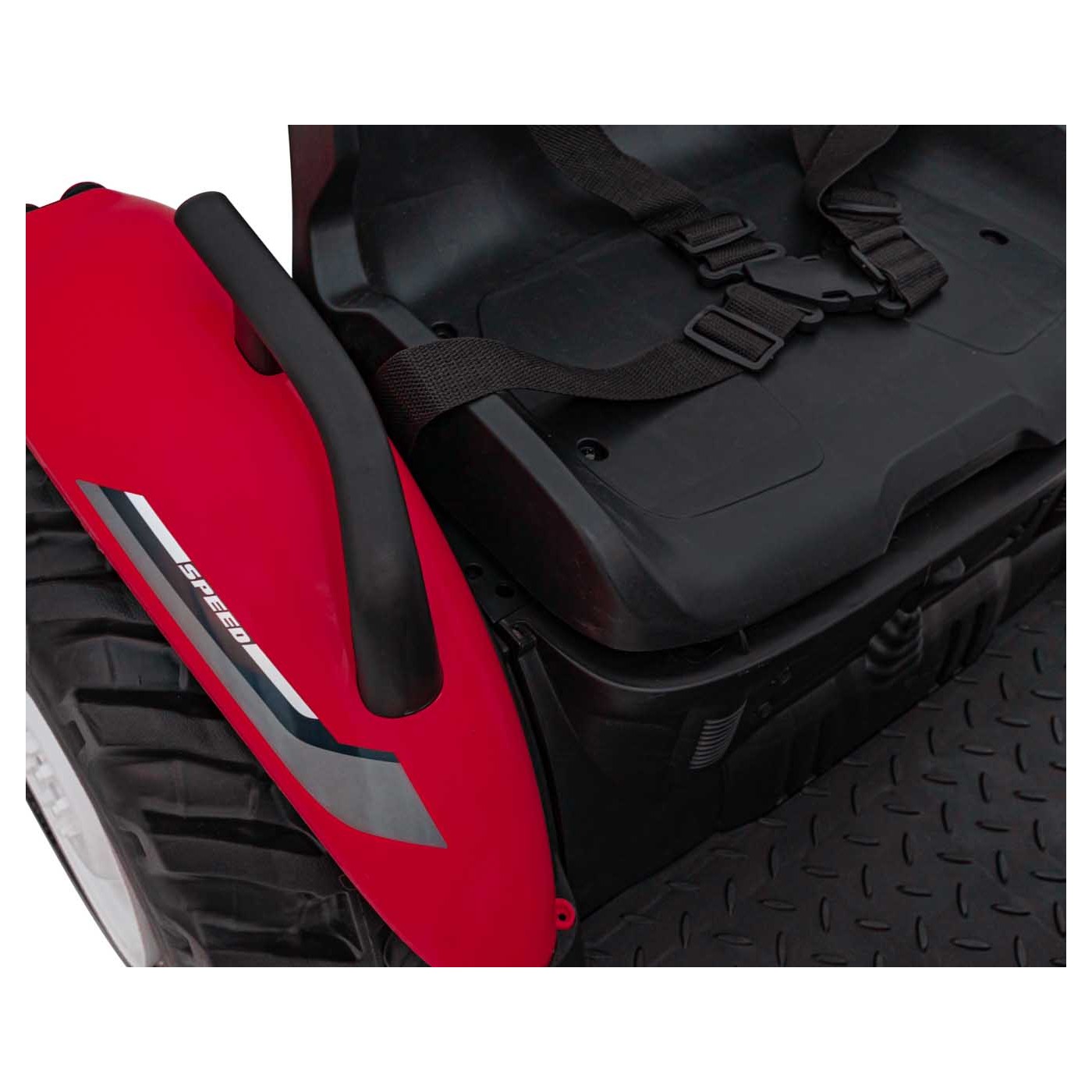 Vozidlo Traktor GROW 1804 Červený