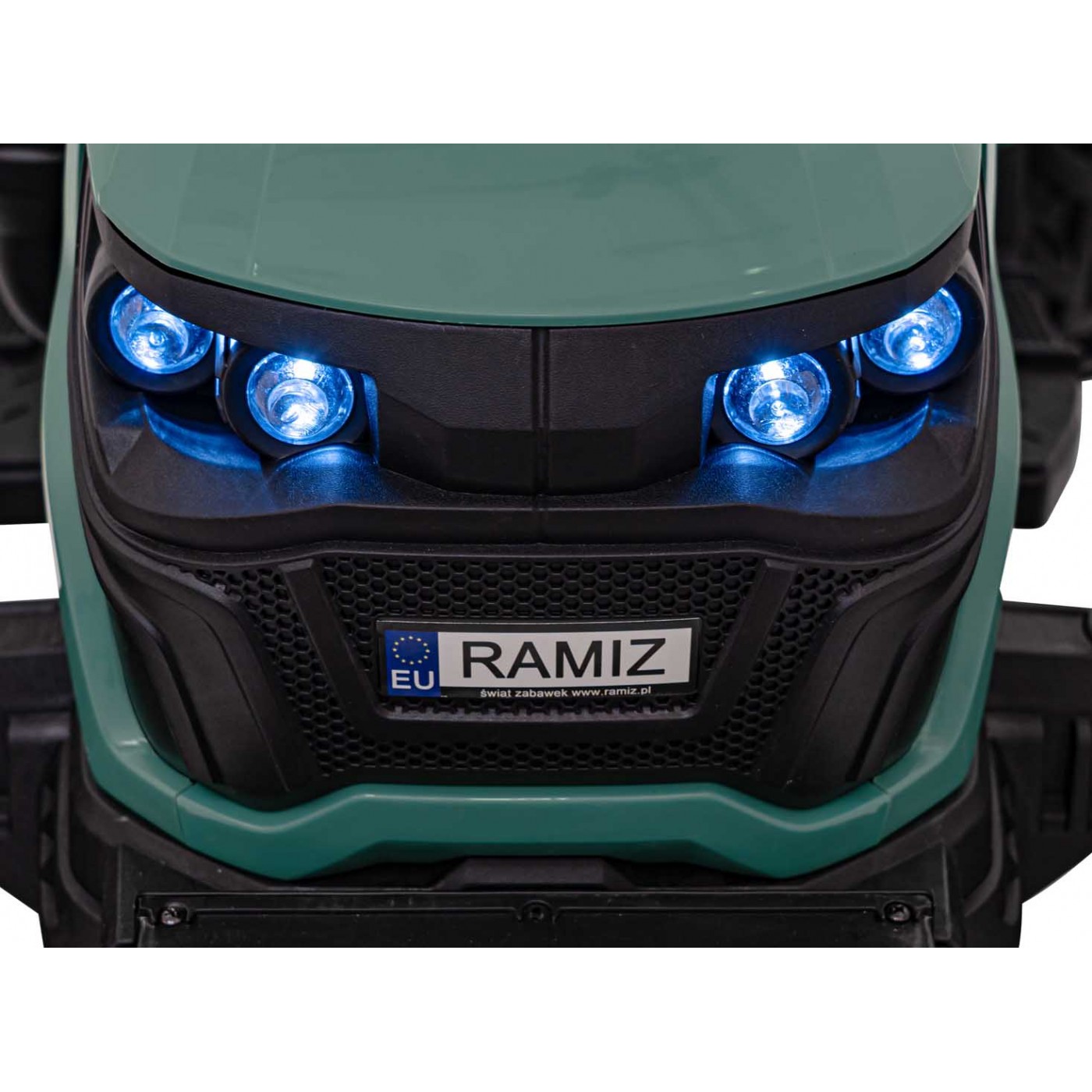 Vozidlo Traktor GROW 1804 Tmavě Zelený